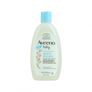 Aveeno Baby Wash & Shampoo Lightly Scented 236ml